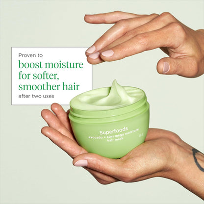 Briogeo Superfoods Avocado + Kiwi Mega Moisture Mask 8oz