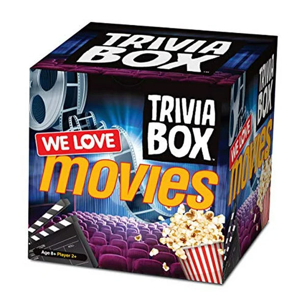 Imagination Card Games Trivia Box We Love Movies Themed Trivia