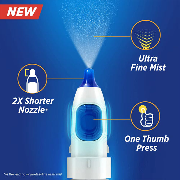 Theraflu Severe Congestion Relief Nasal Mist 3 Pack 0.34oz Each