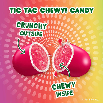 12 Pack - TIC TAC CHEWY! Fruit Adventure Candy Bulk Fruity Chewy Candy 3.04oz