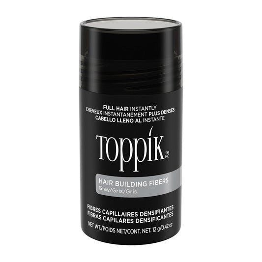 Toppik Hair Building Fibers, Fill In Fine or Thinning Hair Instantly Gray 0.42oz