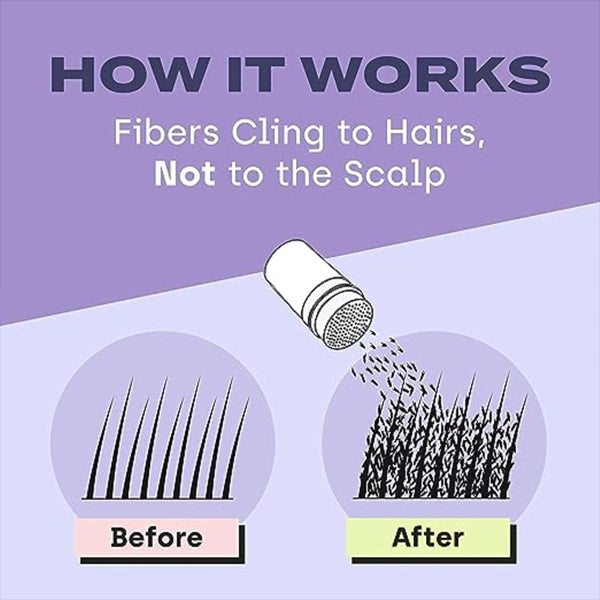 Toppik Hair Building Fibers, Fill In Fine or Thinning Hair Instantly Gray 0.42oz
