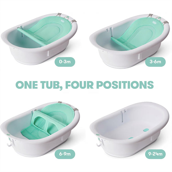 Frida Baby 4-in-1 Grow-with-Me Baby Bathtub for Newborns to Toddler Frida