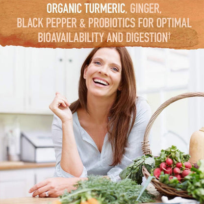 Garden of Life Organics Maximum Strength Turmeric 30 Count