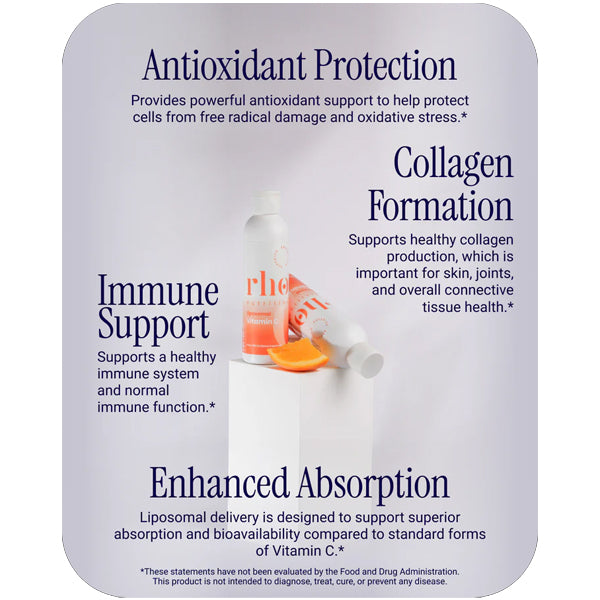 Rho Nutrition Liposomal High Absorption Liquid Vitamin C 5oz