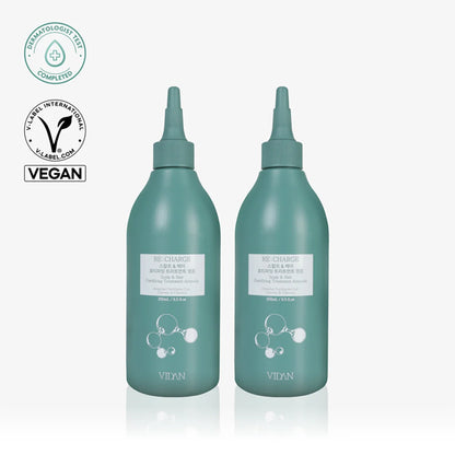 Vidan Extra Nourishing Chaeum RE:CHARGE Korean Hair Treatment Duo Vidan