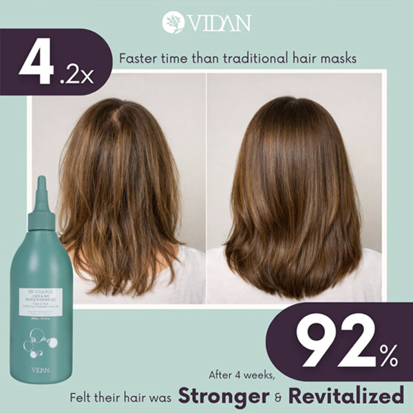 Vidan Extra Nourishing Chaeum RE:CHARGE Korean Hair Treatment Duo Vidan