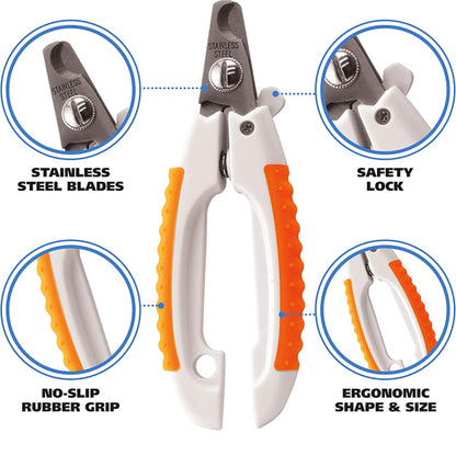 WAHL Stainless Steel Pet Nail Clipper for Cutting Dog & Cat Claws Model 858448