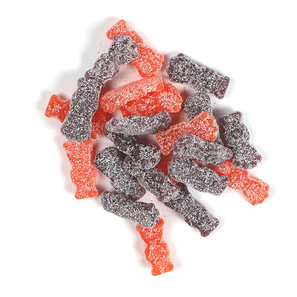 12 Pack - Sour Patch Kids Zombie Orange & Purple Soft & Chewy Halloween Candy 3.5 oz