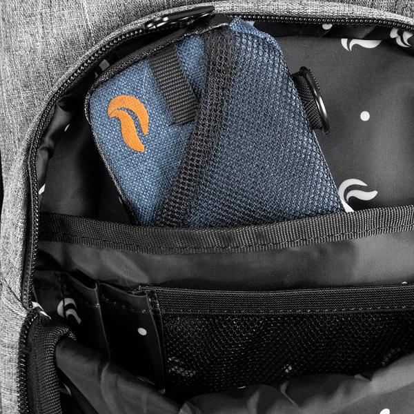 Skunk Nomad Smell Proof Backpack Eliminate Odor, Stink, and Smelly Scent in a Carbon Lined Airtight Storage bag with Combo Lock