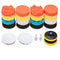 25 piece Car Polishing Pad Kit Drill Tip Connection - 3" Pads