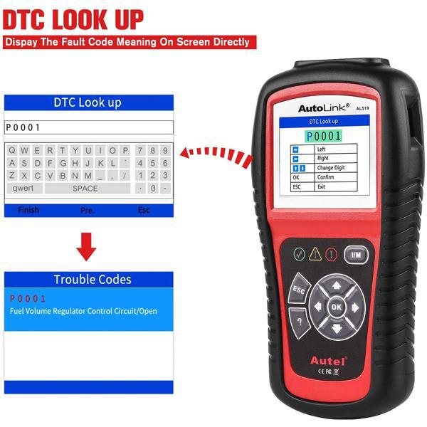 Autel AutoLink AL519 OBD2 Scanner Universal Car Diagnostic Tool