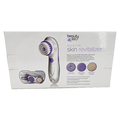 2 Pack - Conair Beauty 360 Face & Body Skin Revitalizer Brush