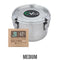 CVault Humidity Control Airtight Metal Smell Proof Container - Choose Your Size