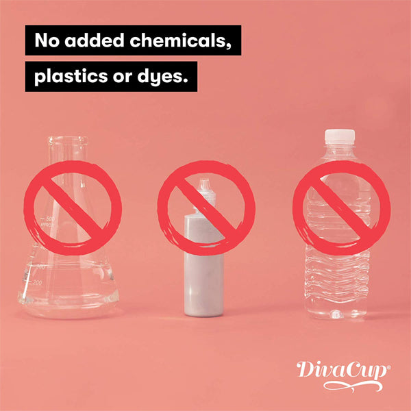 DivaCup Model 1- BPA-Free Reusable Menstrual Cup - Leak-Free Feminine Hygiene