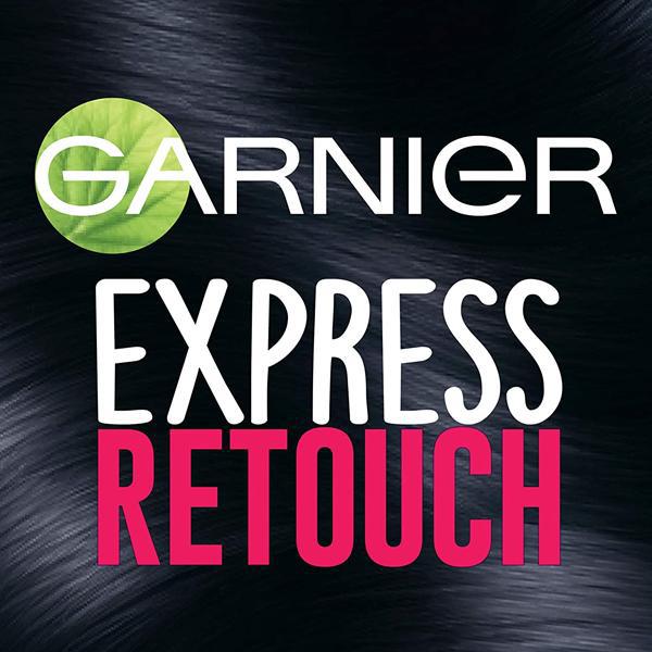 Garnier Hair Color Express Retouch Gray Hair Concealer, Black - 2 Pack
