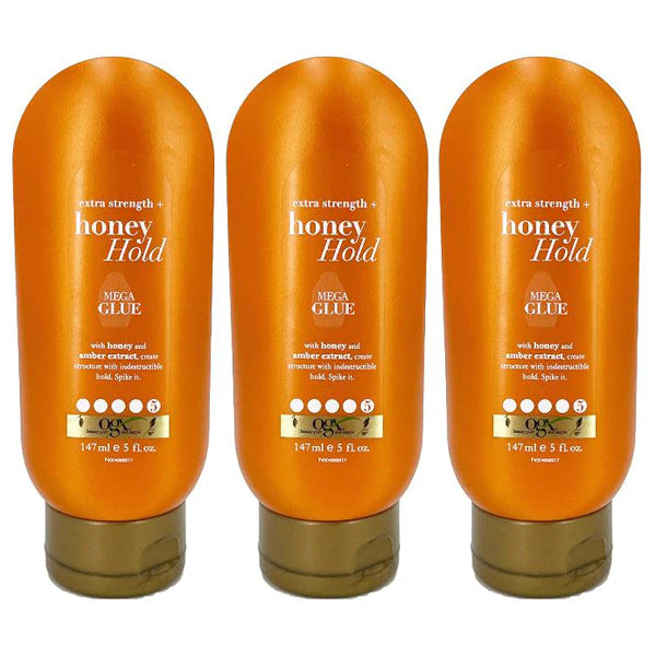 OGX Extra Strength Honey Hold Mega Glue 5 Ounce - 3 or 6 Pack