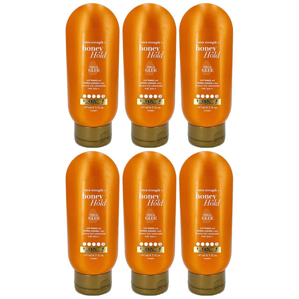 OGX Extra Strength Honey Hold Mega Glue 5 Ounce - 3 or 6 Pack