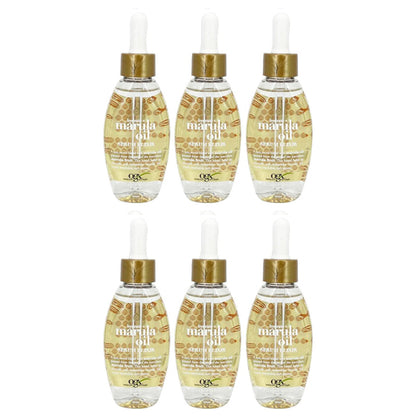 OGX Marula Oil Serum Elixir Hydrate Smooth Moisturize Hair Dropper 3.8 fl oz. - 3 or 6 Pack