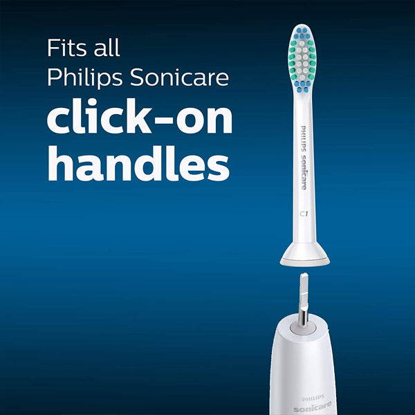 Philips Sonicare C1 SimplyClean Value Pack Brush Heads Replacements - Lot of 2