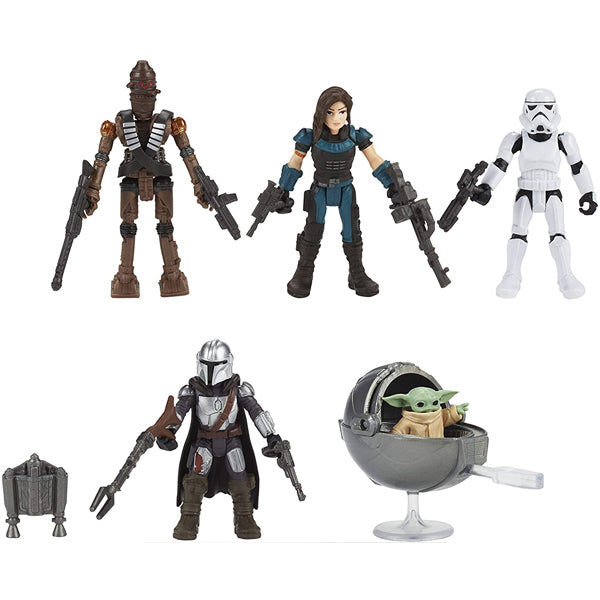 Star Wars Mission Fleet Defend The Child 2.5-Inch-Scale Figure 5-Pack with Accessories