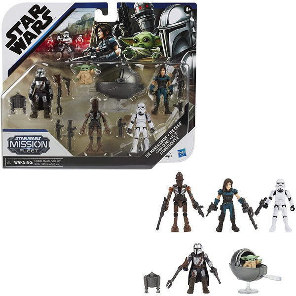 Star Wars Mission Fleet Defend The Child 2.5-Inch-Scale Figure 5-Pack with Accessories