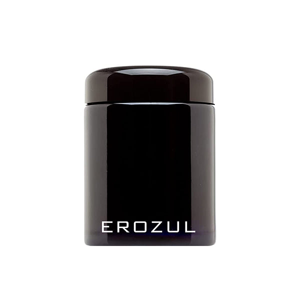 Erozul 100ml Screw Top Wide Mouth Glass UV Jar