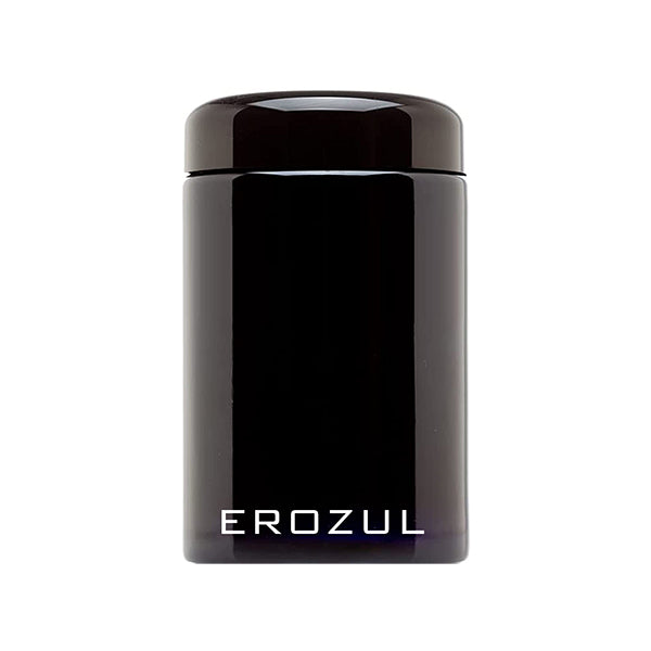 Erozul 250ml Screw Top Wide Mouth Glass UV Jar