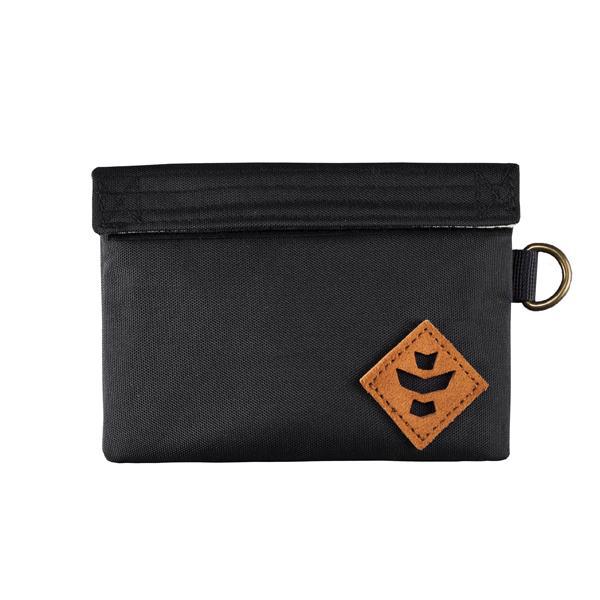 Revelry Mini Confidant Smell Proof Water Resistant Carbon Lined Bag-Revelry-Black-Deal Society