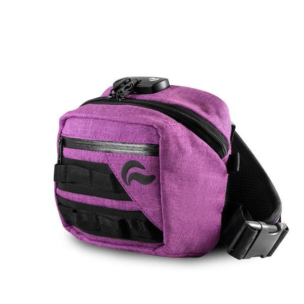 Skunk Kross Stash Storage Bag - Eliminate Odor, Stink, and Smelly Scent in a Carbon Lined Airtight Storage bag with Combo Lock-Skunk-Purple-Deal Society