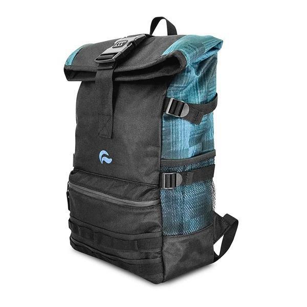 Skunk Rogue Smellproof Backpack - Stash Bag with Lock - 100% Odor Proof-Skunk-Blue Plaid-Deal Society