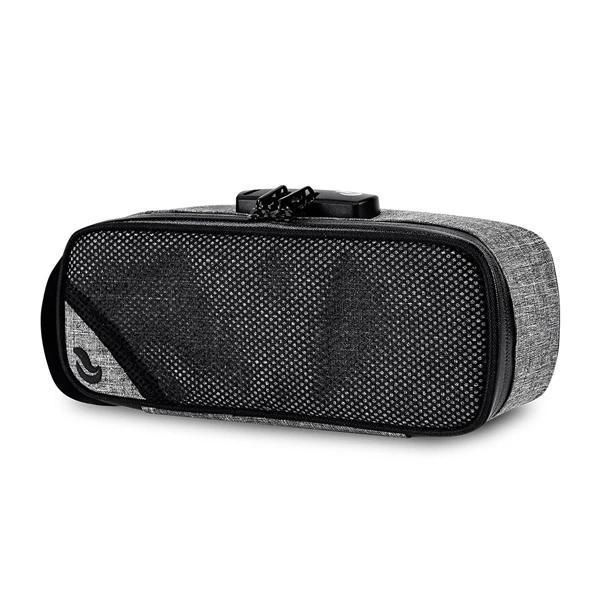 Skunk Sidekick Medium Smell Proof Odorless Stash Storage Case - Eliminate Odor, Stink, and Smelly Scent in a Carbon Lined Airtight Storage-Skunk-Gray-Deal Society