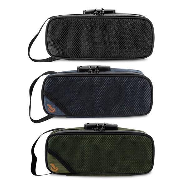 Skunk Sidekick Medium Smell Proof Odorless Stash Storage Case - Eliminate Odor, Stink, and Smelly Scent in a Carbon Lined Airtight Storage-Skunk-Black-Deal Society